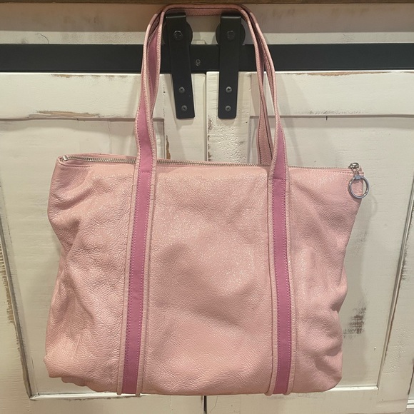 Pink Coach Poppy Rare Leather Tote 👛🩷 EXCELLENT USED CONDITION - Picture 4 of 12
